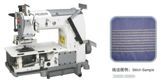 九針雙線鏈式縫紉機PZ-8409P
